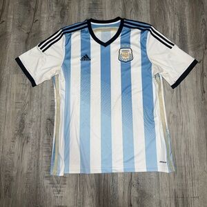 Argentina 2014 home jersey size XL